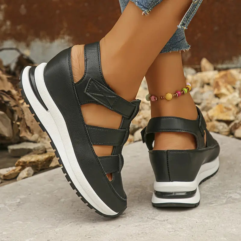 OrthoJoy™ - Orthopädische Keilabsatzsandalen