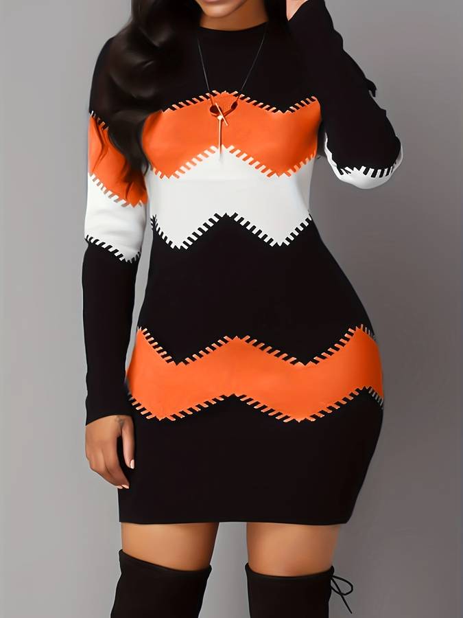 Willa- Strick-Minikleid für Frauen