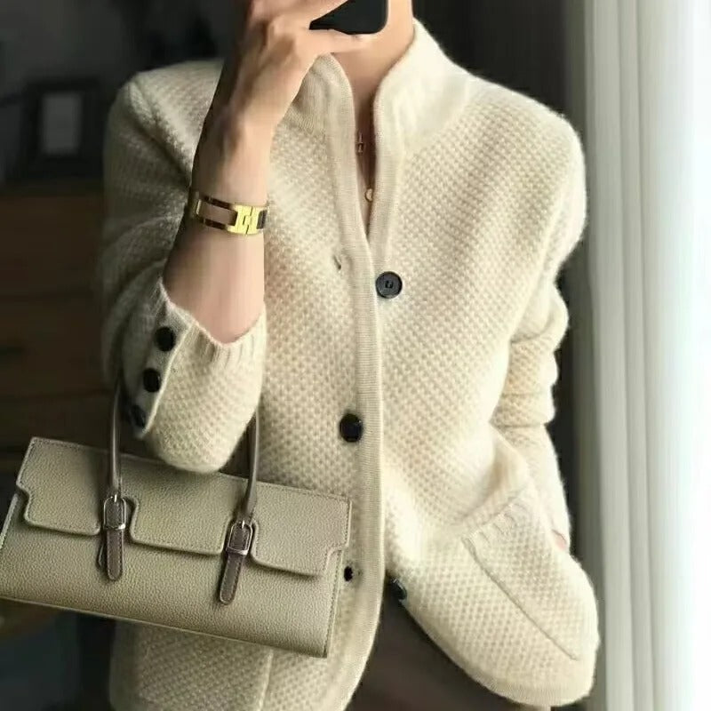 Maria - Klassischer Winter Rollkragenpullover für Damen