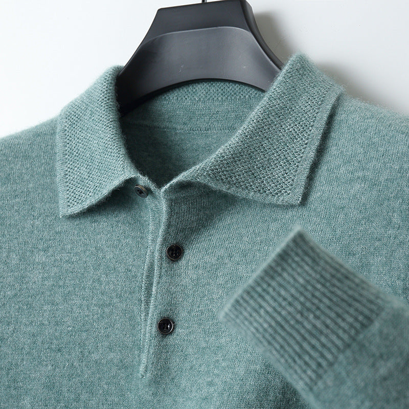 Eckhart | Poloshirt aus Kaschmir