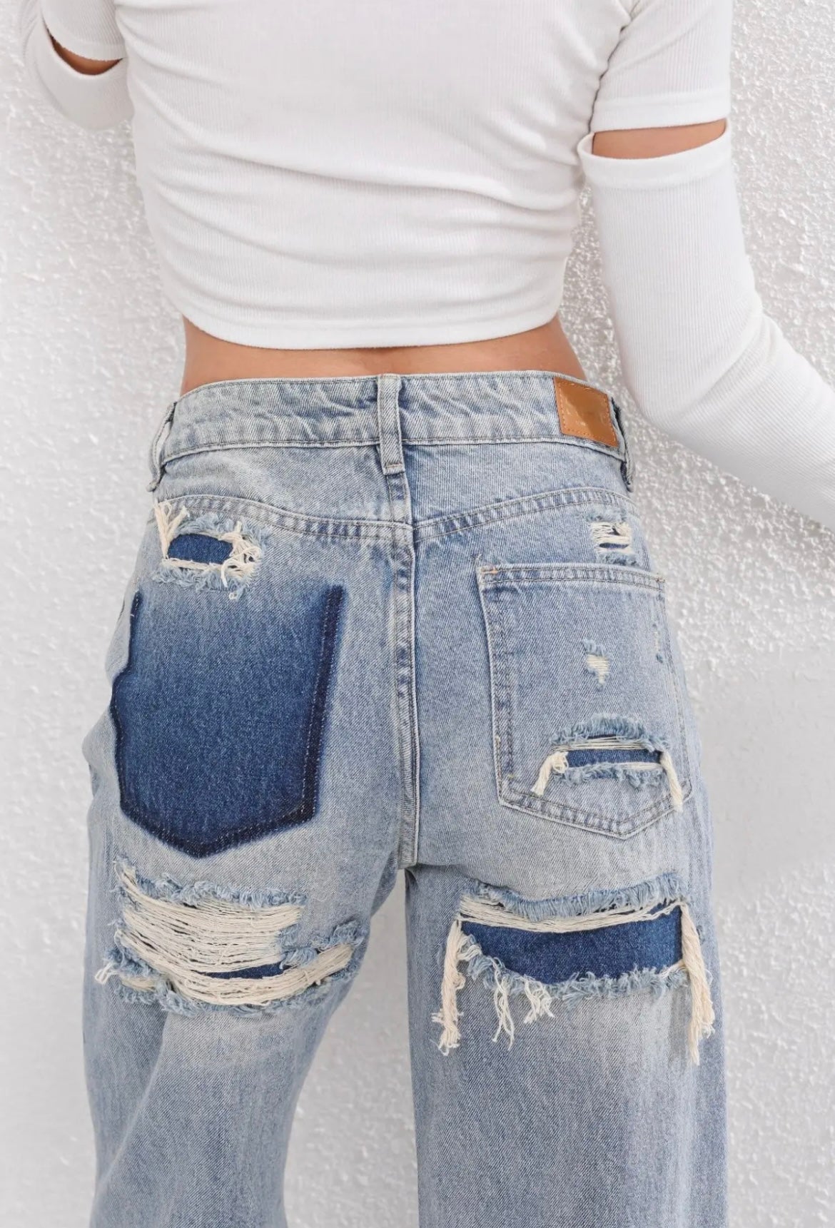 Abigail | Vintage zerrissene Jeans