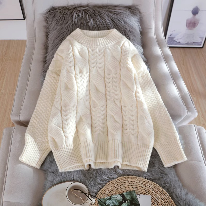 Lilo | Gemütlicher koreanisch inspirierter Strickpullover