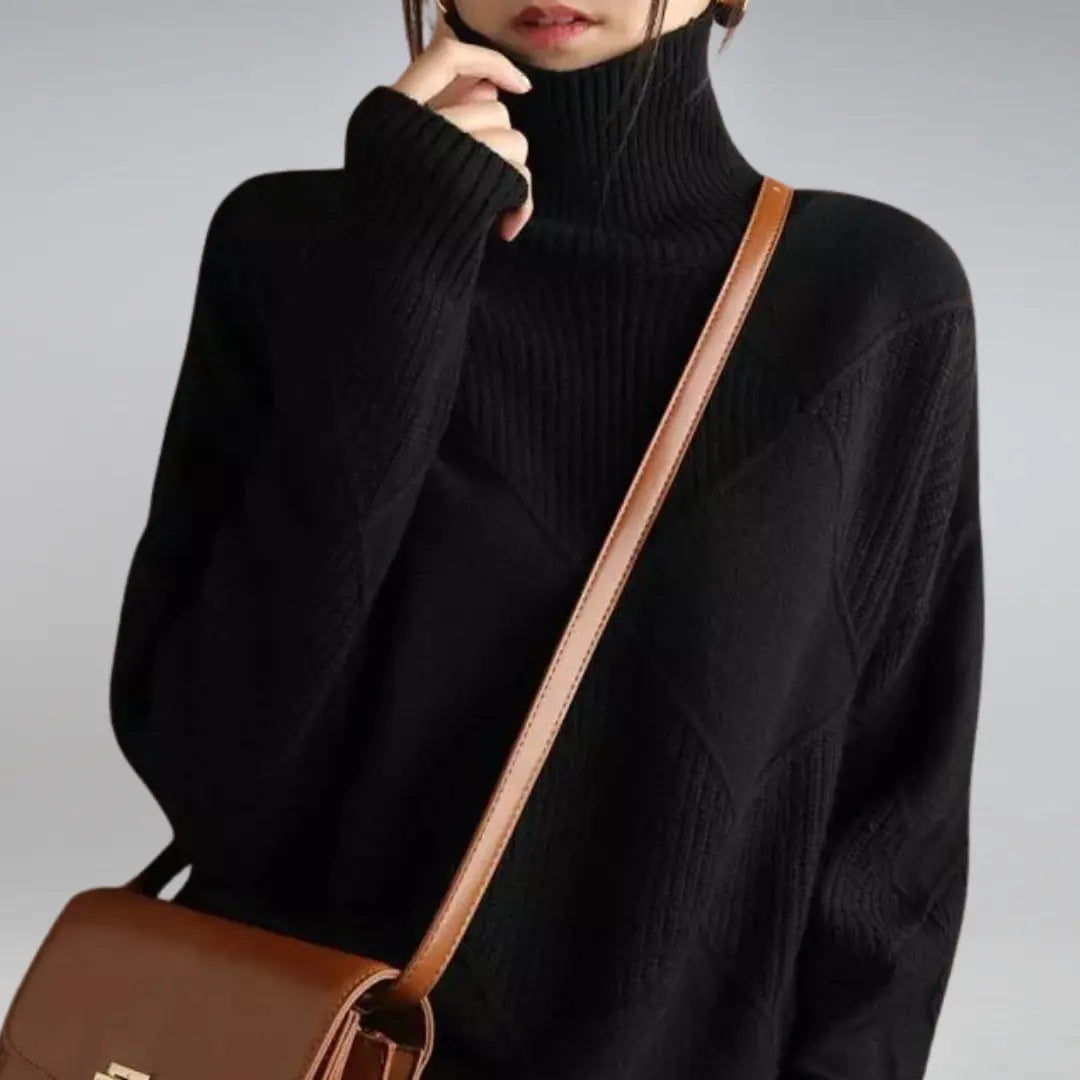 Winter Rollkragenpullover für Damen