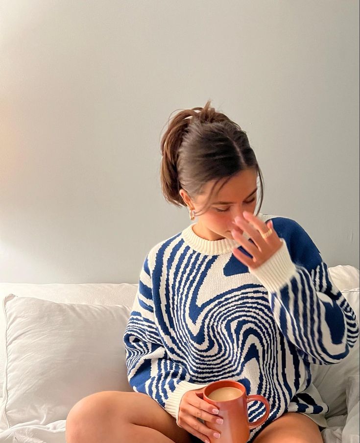 Karlee | Bedruckter Pullover für Damen