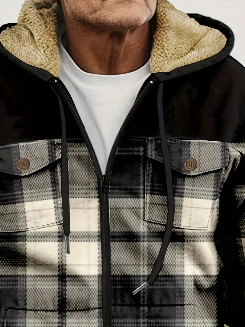 Kenneth - herren-ethno-winter-hoodie