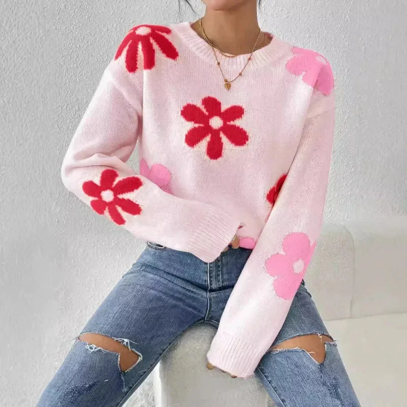 Joshi | Blütenpullover