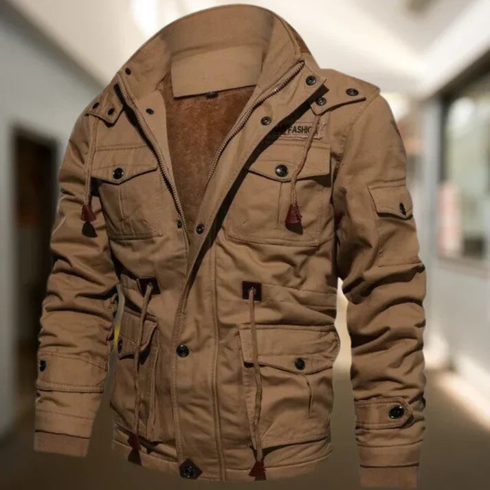 Hochwertige Jacke mit weichem Futter für Herren - Perfekt für den Alltag
