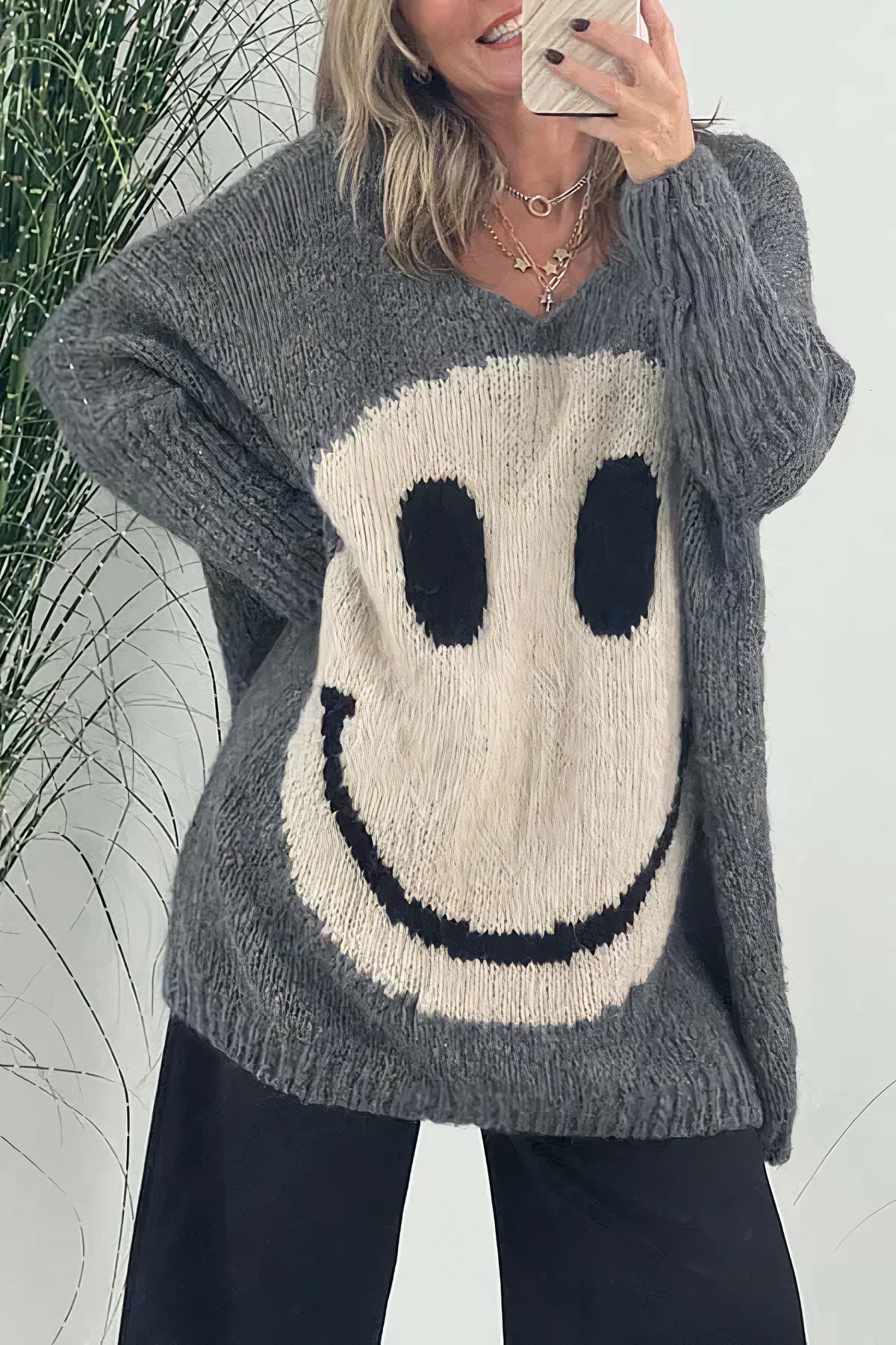Michelle - Trendiger und Lässiger Winterpullover für Damen