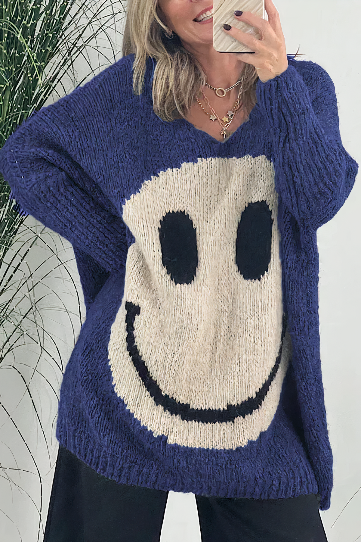 Michelle - Trendiger und Lässiger Winterpullover für Damen