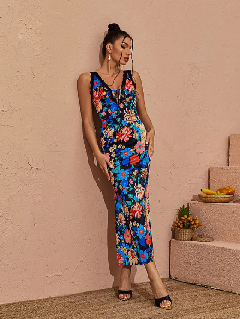 Wunderschönes Elegantes Langes Kleid