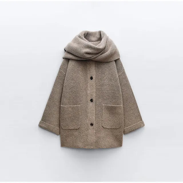 Anna | Strickjacke mit Schalkragen