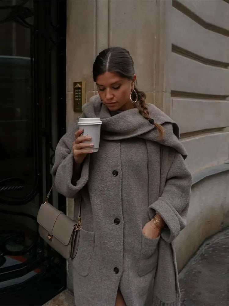 Anna | Strickjacke mit Schalkragen