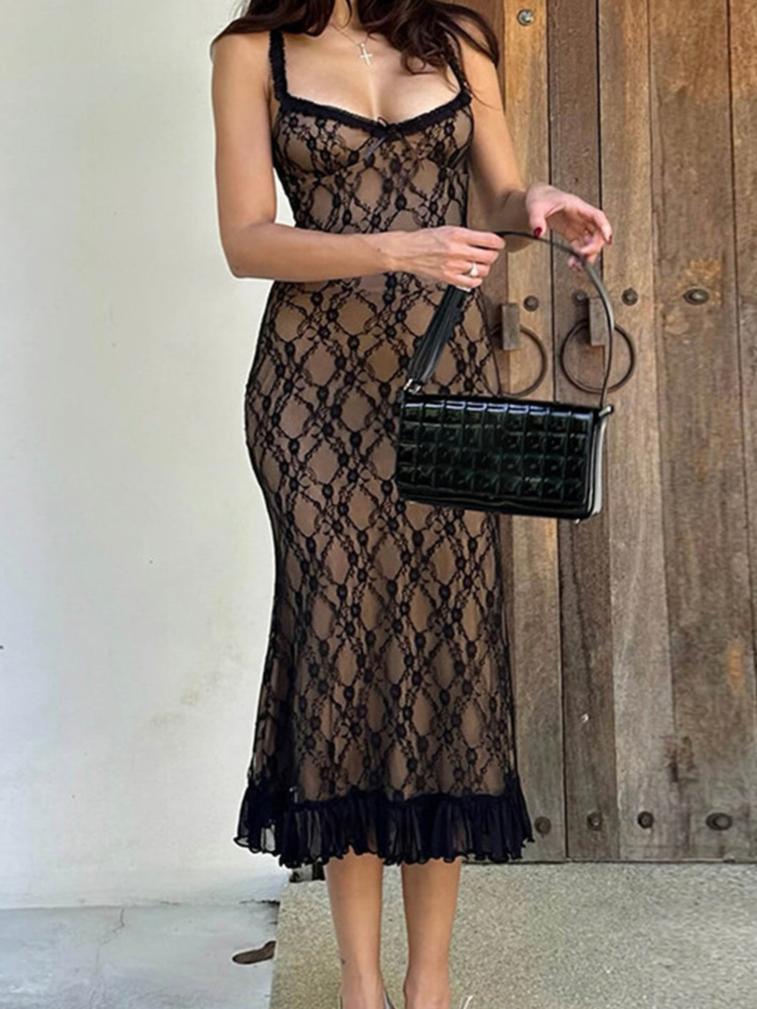 Carisma - Korsett-Midi-Kleid