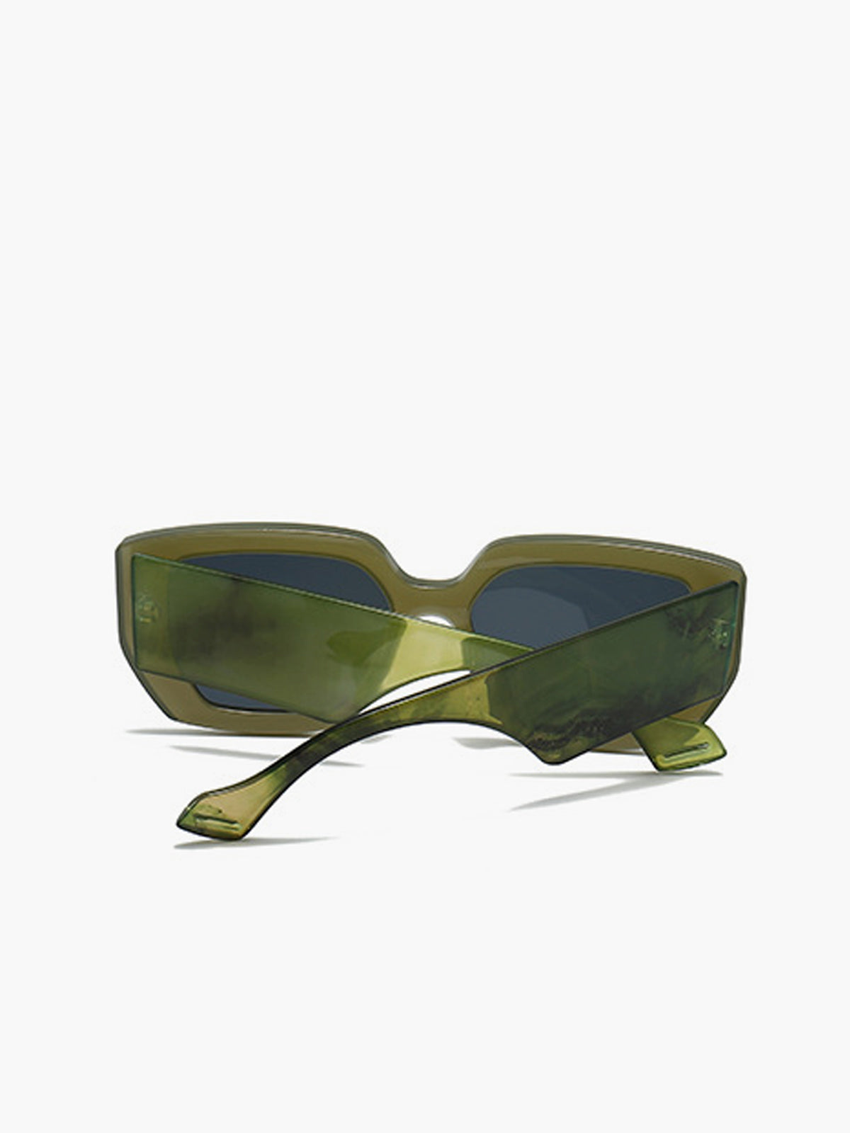 Thel – Quadratische Sonnenbrille mit Marmordruck