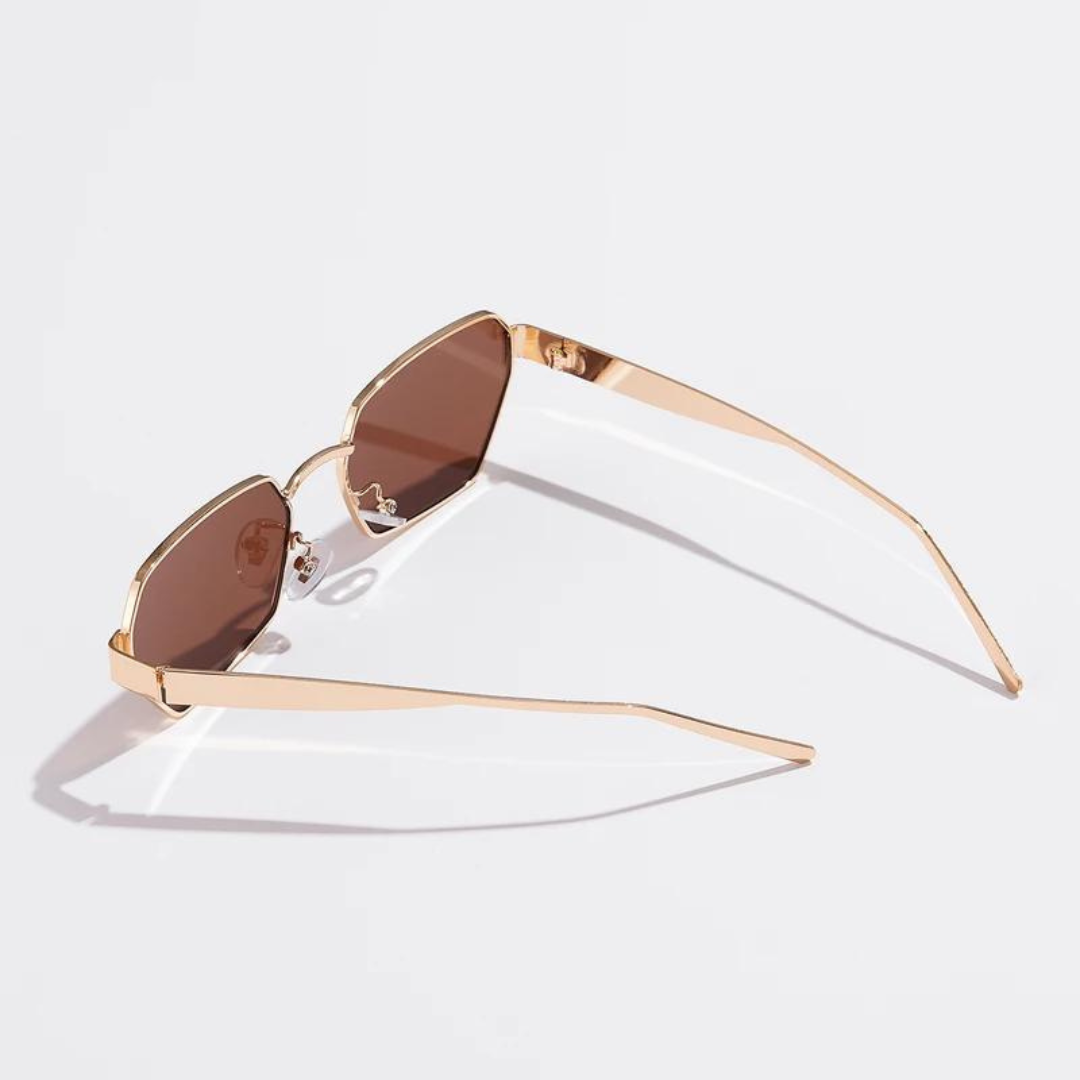 Hilda - Luxuriöse quadratische Sonnenbrille für Damen