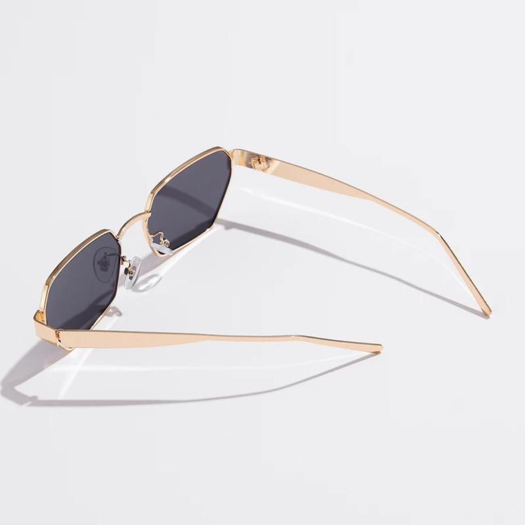 Hilda - Luxuriöse quadratische Sonnenbrille für Damen