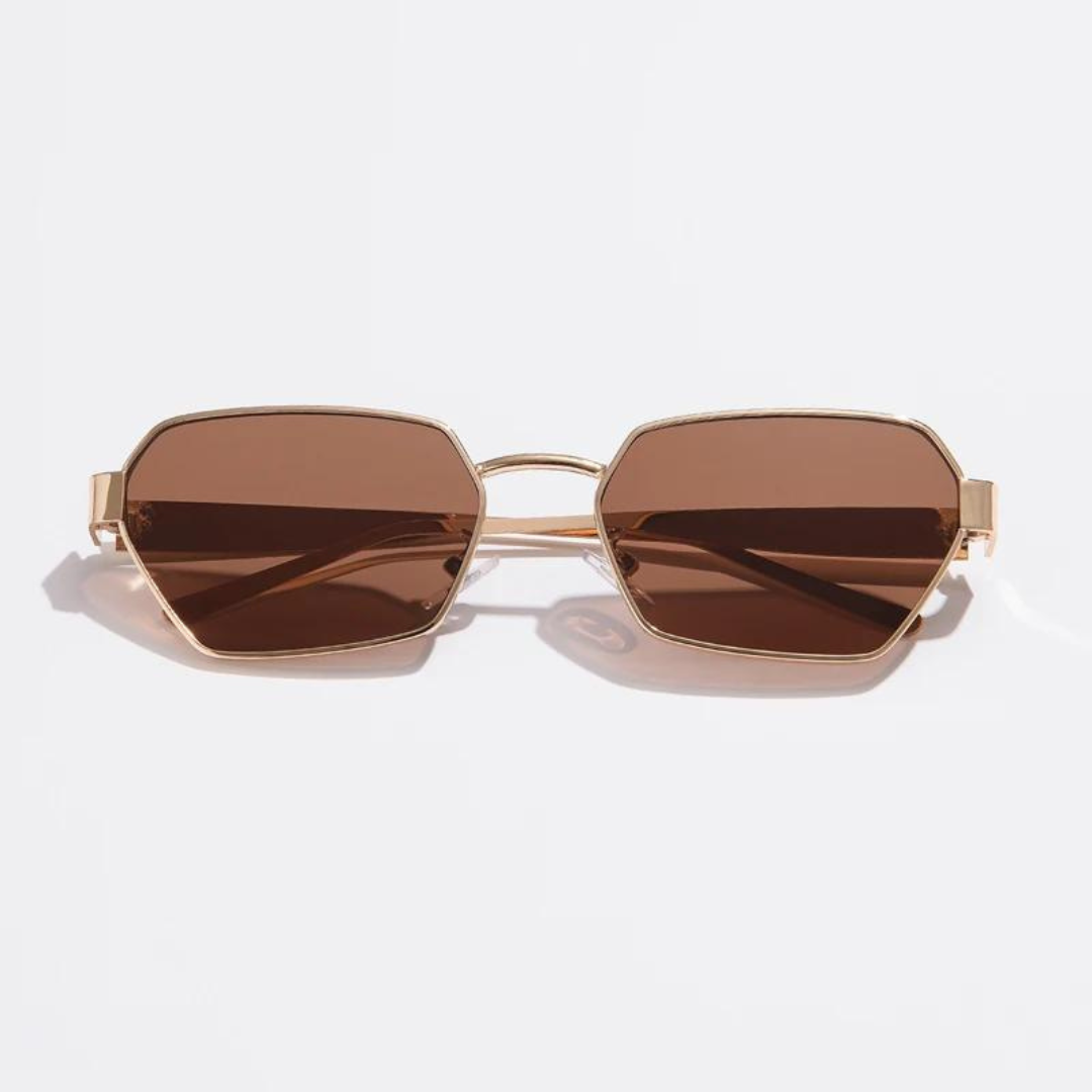 Hilda - Luxuriöse quadratische Sonnenbrille für Damen