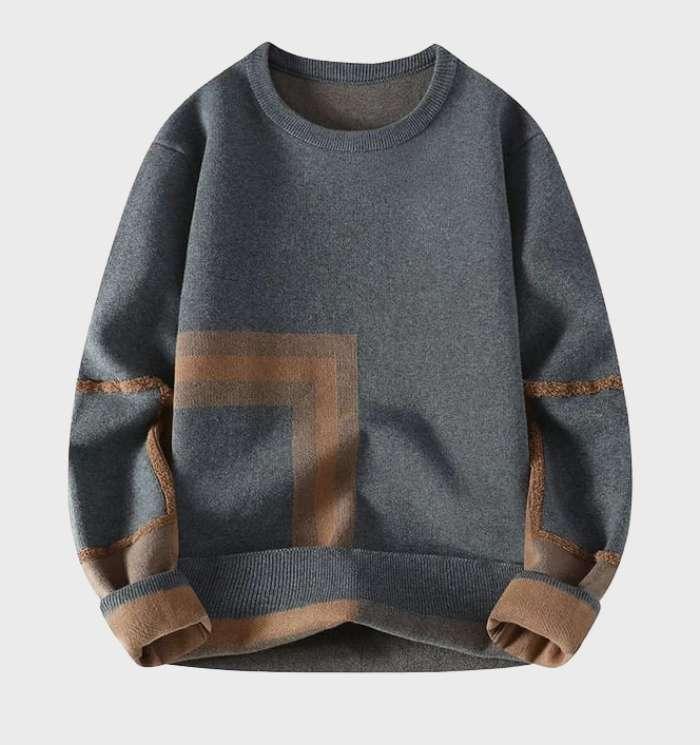 Michael - Herrenpullover mit Rundhalsausschnitt