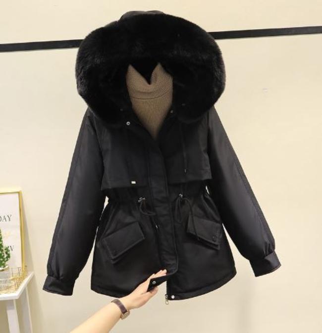 Sabel - Damen Winterjacke mit Fell