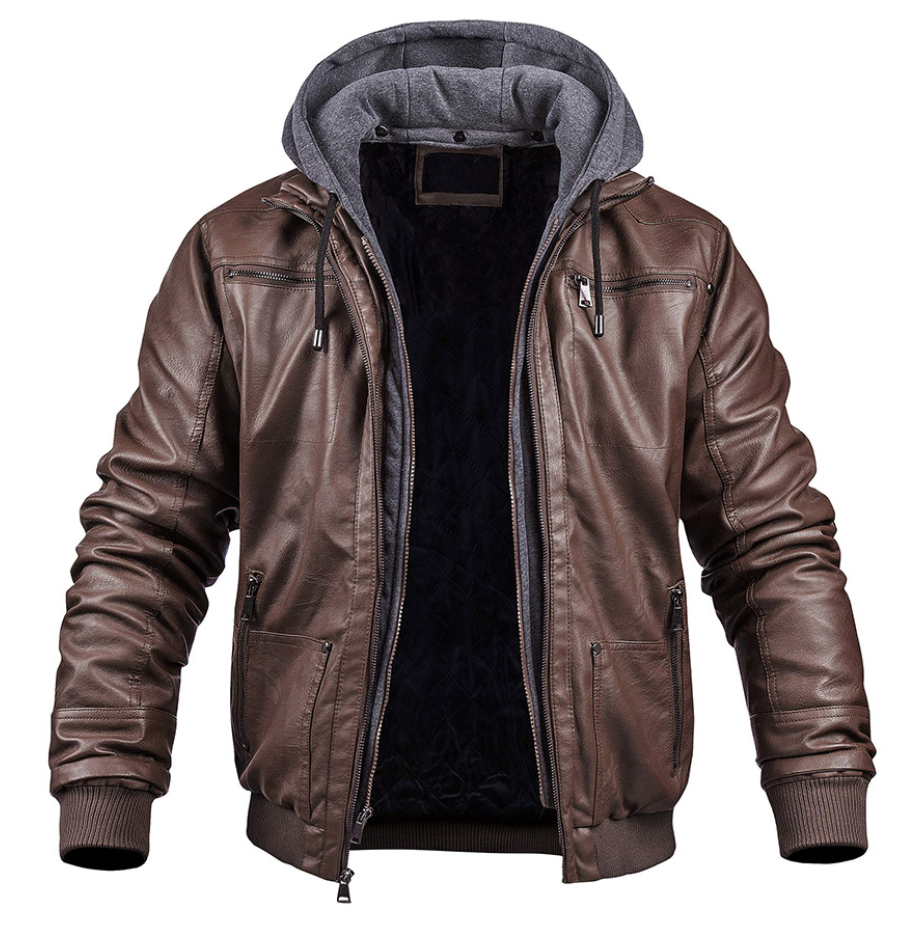 Albert - Stylische Premium Leder Winterjacke