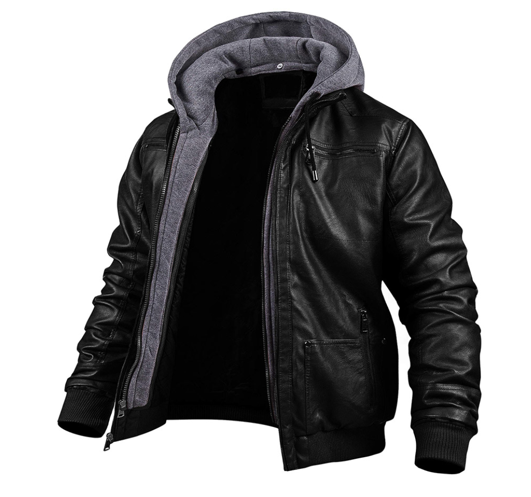 Albert - Stylische Premium Leder Winterjacke