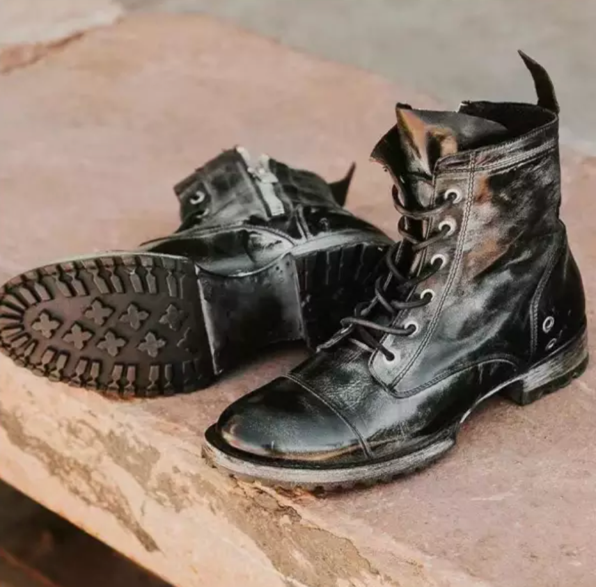 Klassischer Vintage Winterstiefel
