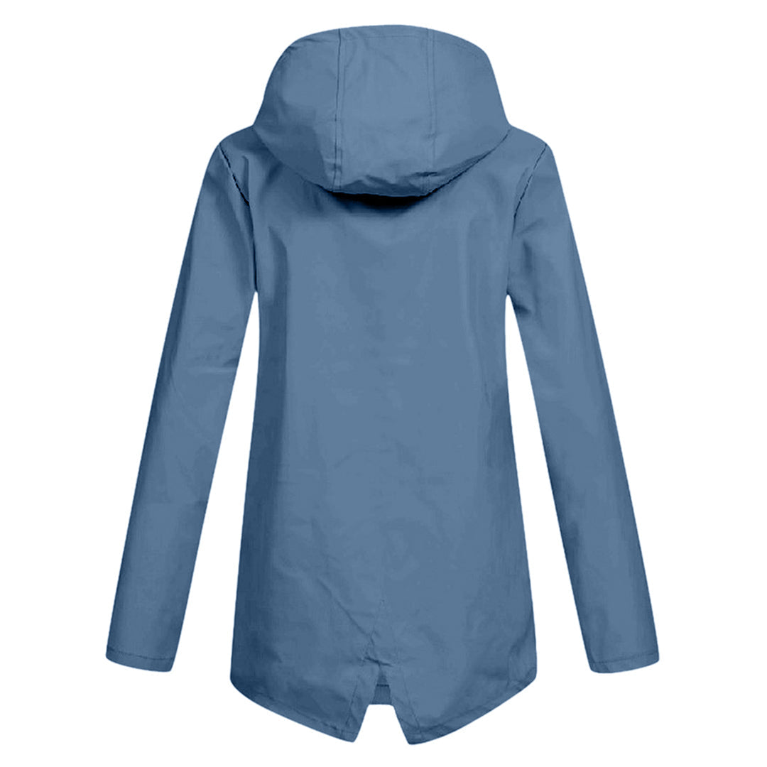 Leichte Regenjacke mit Kapuze für Damen