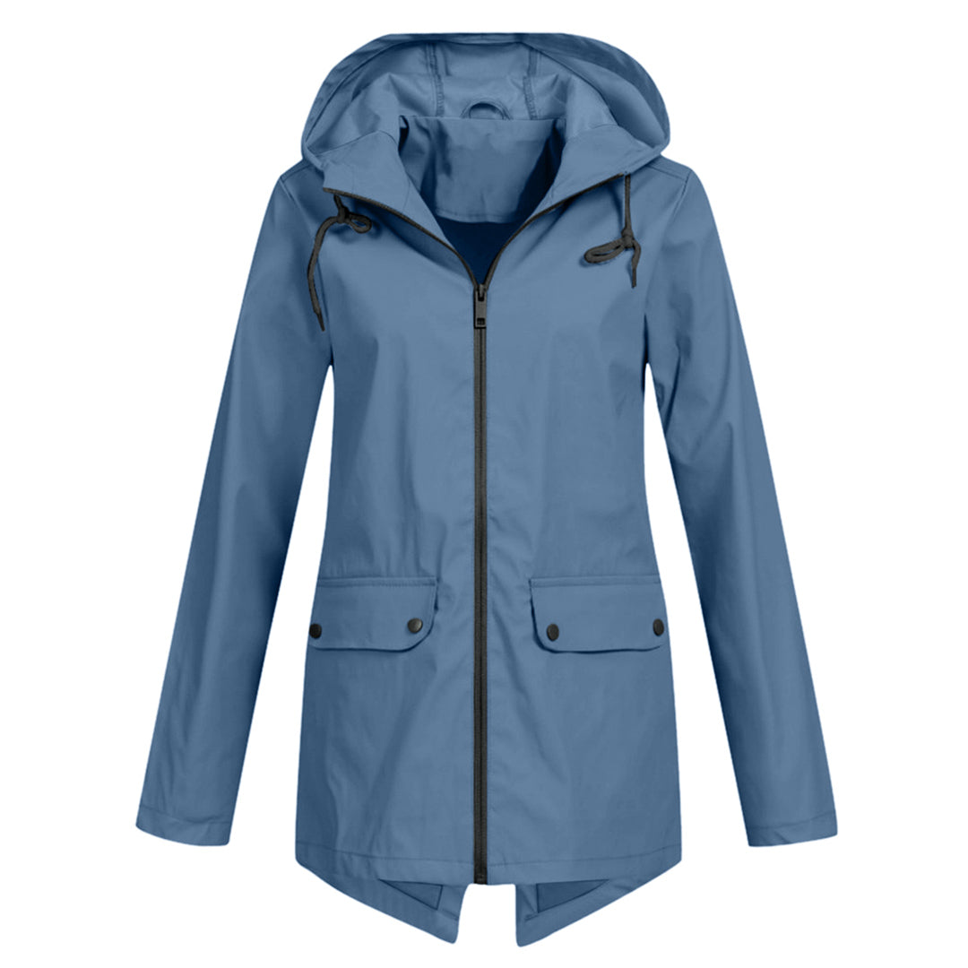 Leichte Regenjacke mit Kapuze für Damen