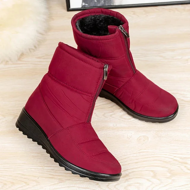 Wasserdichte Klettverschluss Schneestiefel