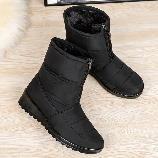 Wasserdichte Klettverschluss Schneestiefel