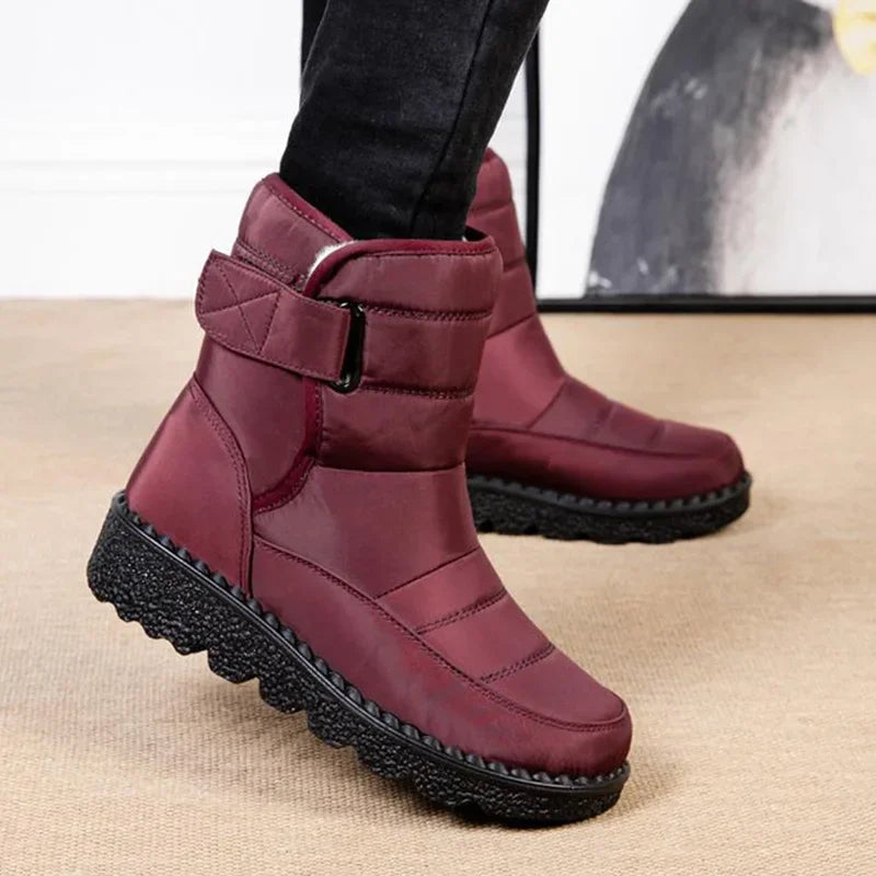 Wasserdichte Klettverschluss Schneestiefel