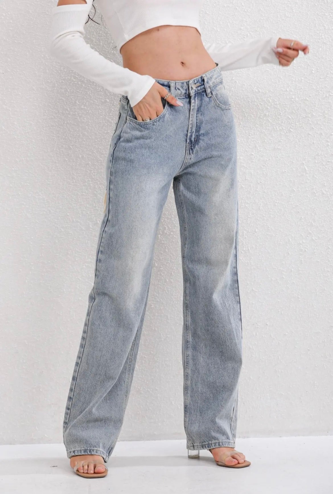 Abigail | Vintage zerrissene Jeans