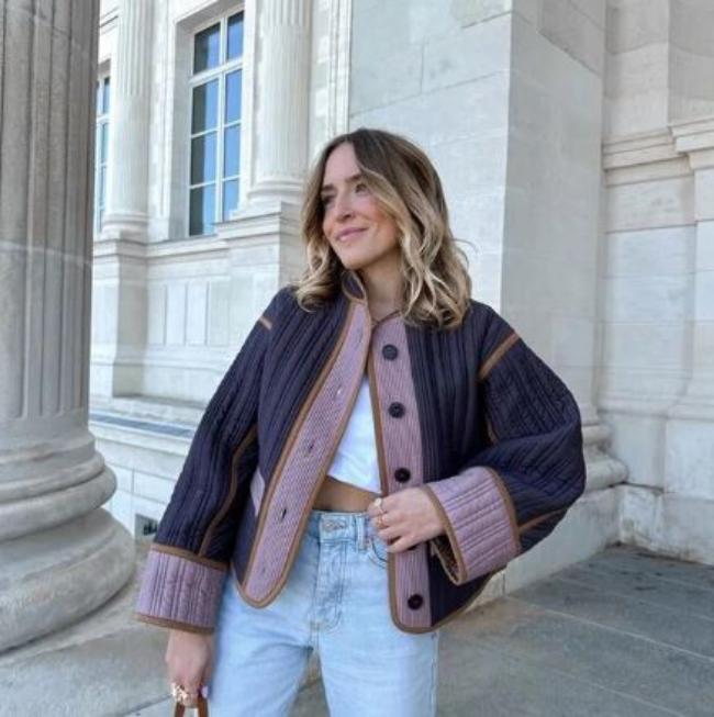 Ysa - Damen Stylische Jacke in Übergröße