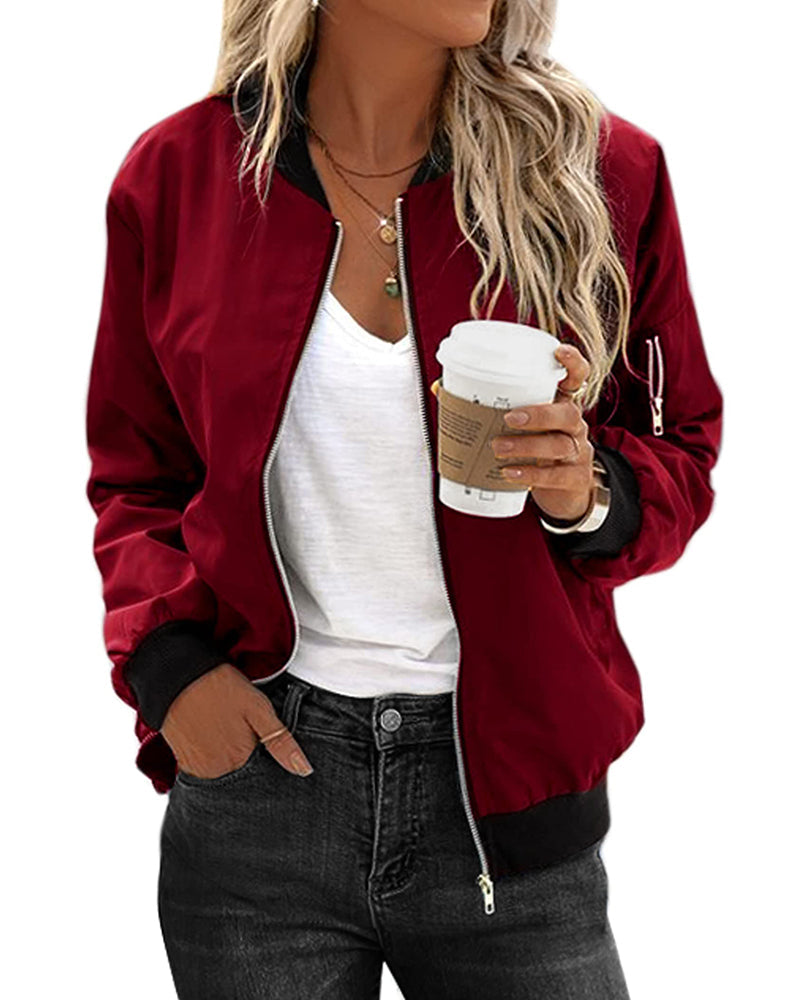 Emily - Zeitlose Bomberjacke