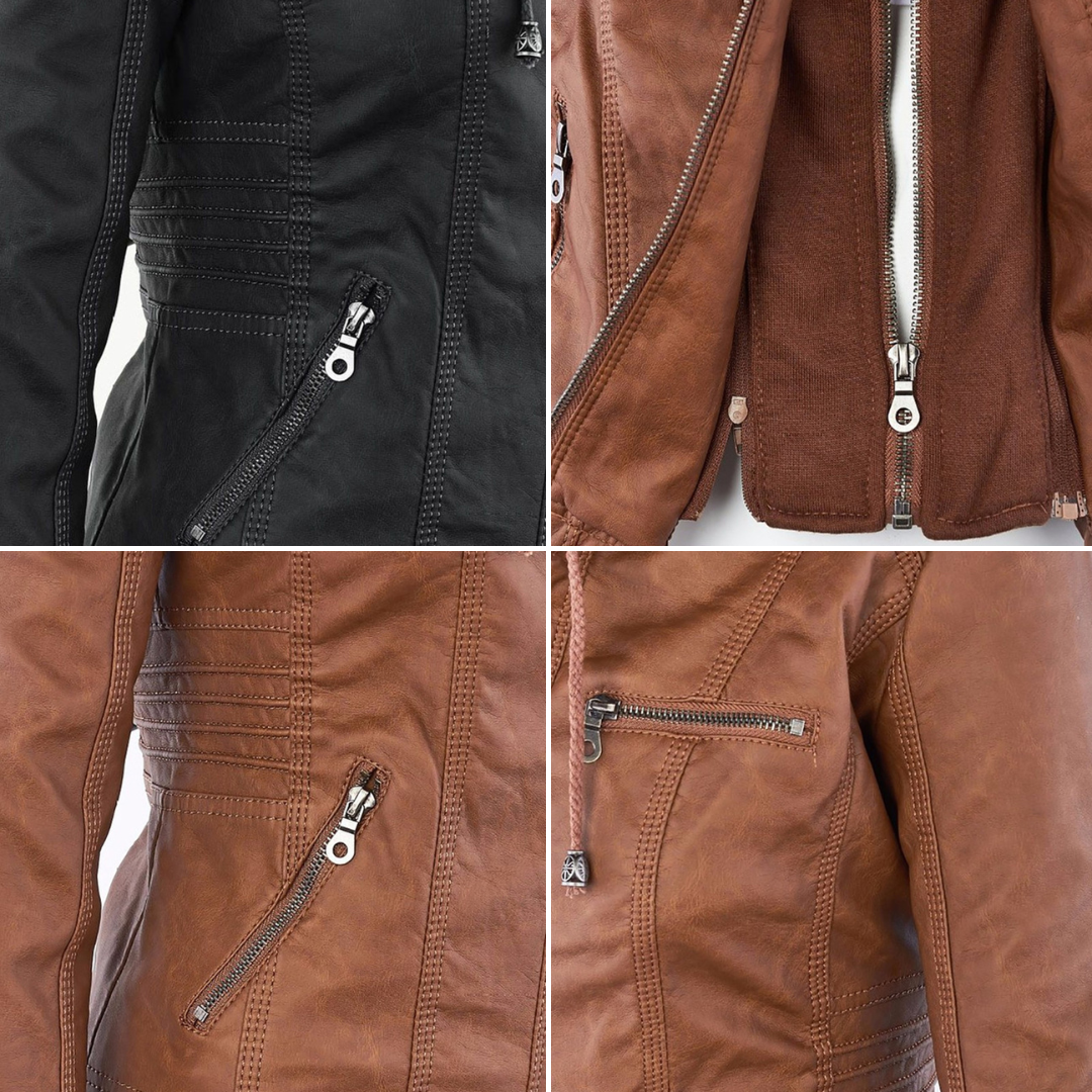 Chantal | Sophisticated Urban Elegance Vegane Jacke für Frauen