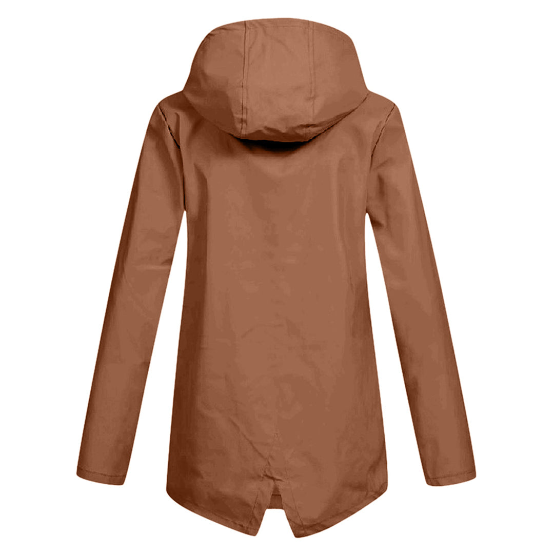 Leichte Regenjacke mit Kapuze für Damen