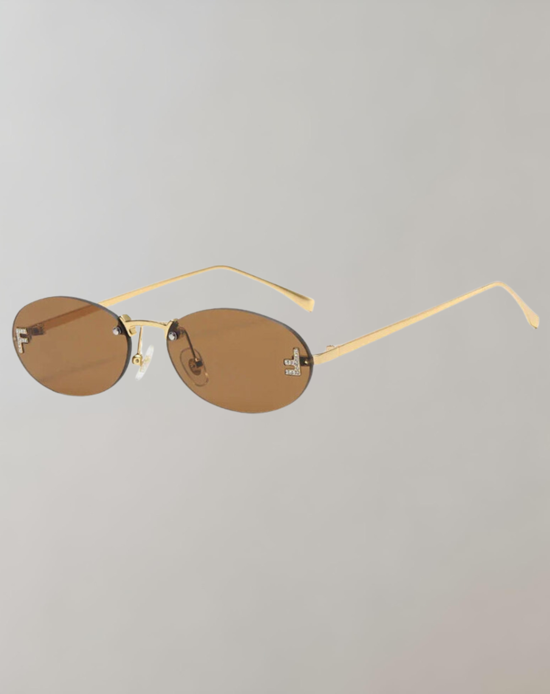 Falla – Sonnenbrille Retro Vintage Stil | Gold Sunglasses Women