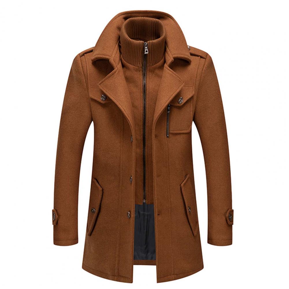 Stylische herren-winterjacke in zwei teilen - Daan