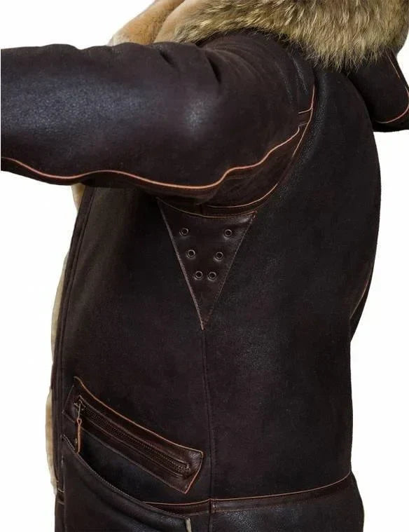 Hochwertige Herrenjacke aus Leder