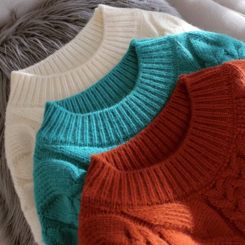 Lilo | Gemütlicher koreanisch inspirierter Strickpullover