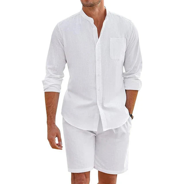 Freizeithemd und Shorts Set für Herren