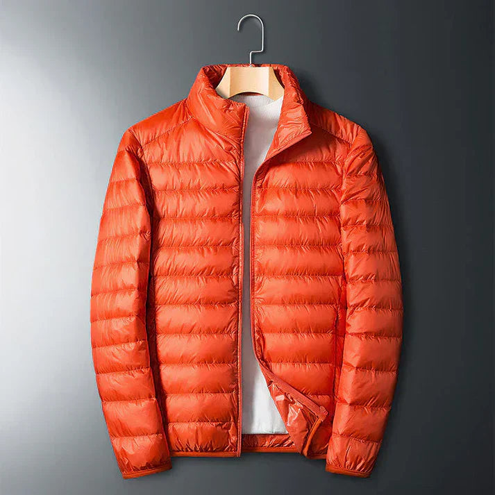 Herren-daunenjacke - leicht warm und vielseitig