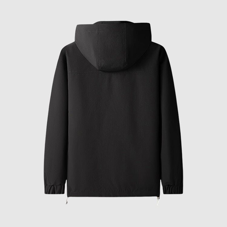 Kane - Winddichte Jacke mit Kapuze und Reißverschlusstaschen