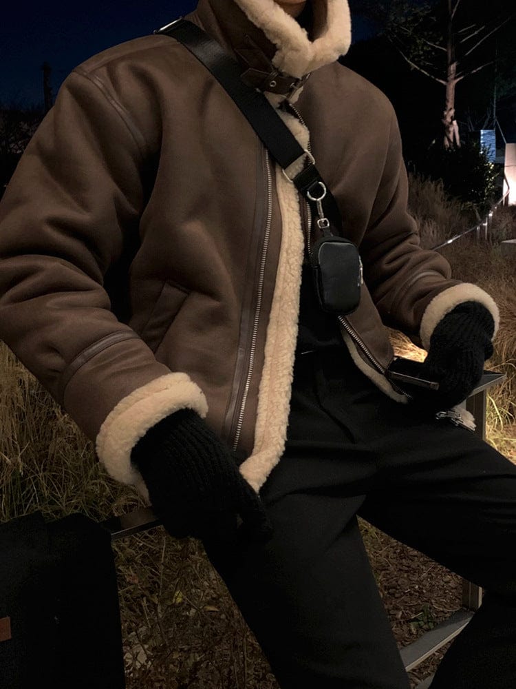 Davinci - Herren Winterjacke mit Stehkragen