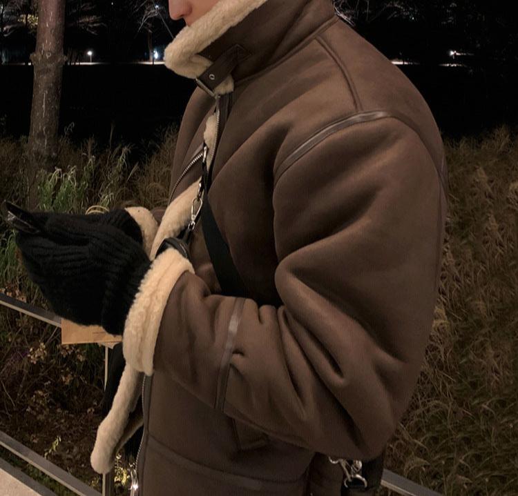 Davinci - Herren Winterjacke mit Stehkragen