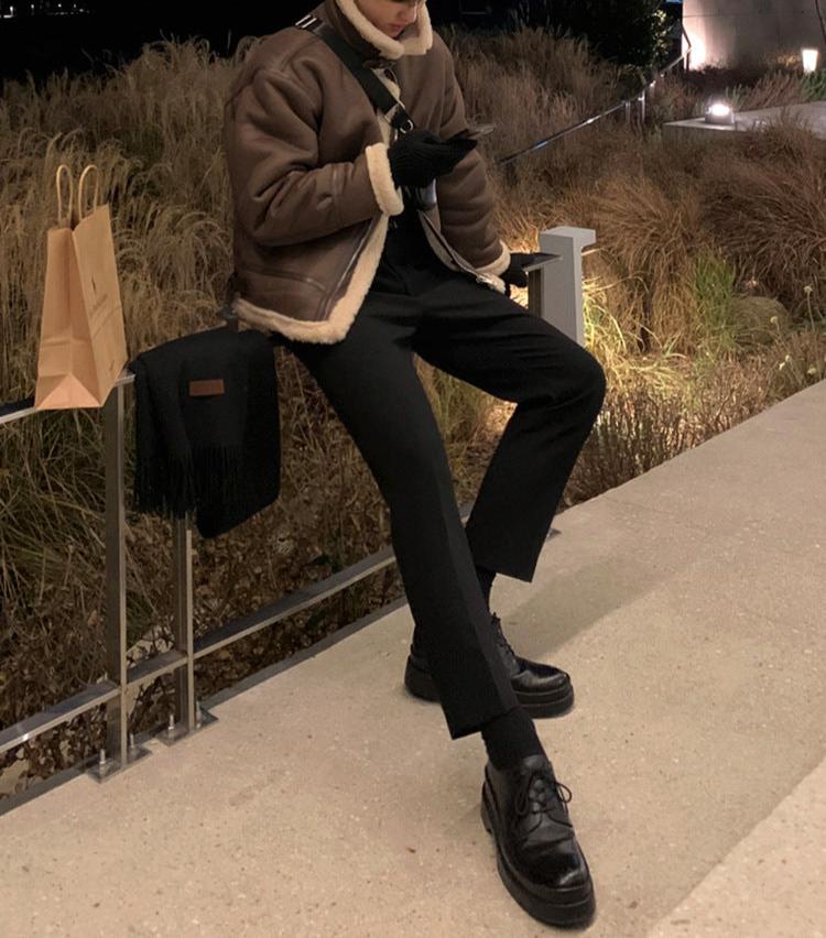 Davinci - Herren Winterjacke mit Stehkragen