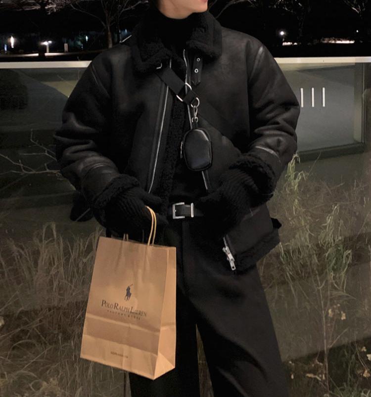 Davinci - Herren Winterjacke mit Stehkragen
