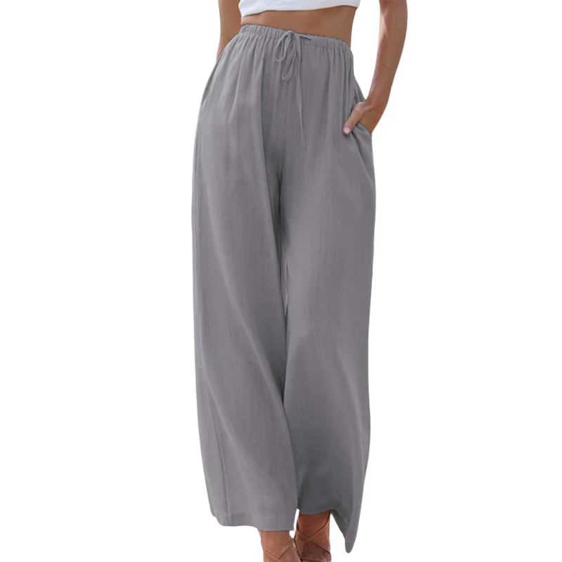 Weite Sommerhose | Elastischer Bund | Luftiger Schnitt