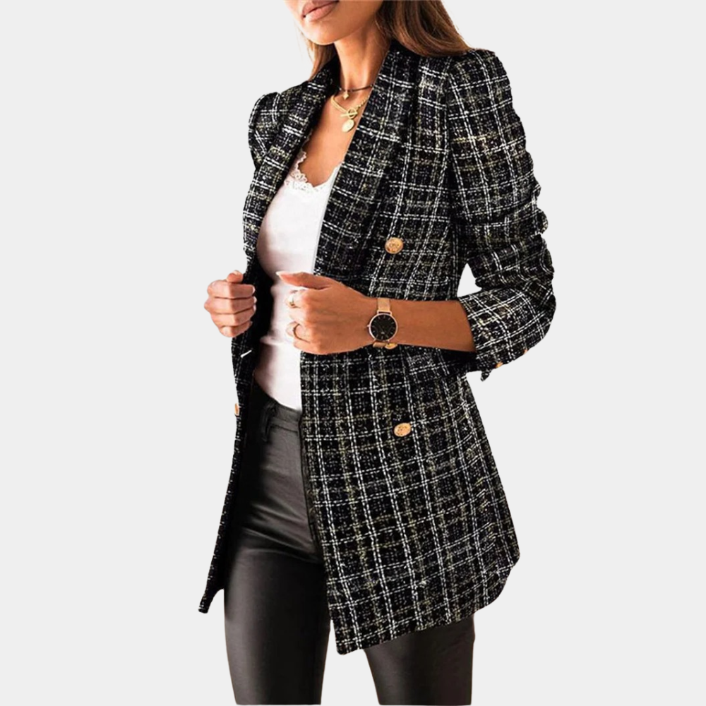 Susanne | Stilvolle Blazer mit Muster
