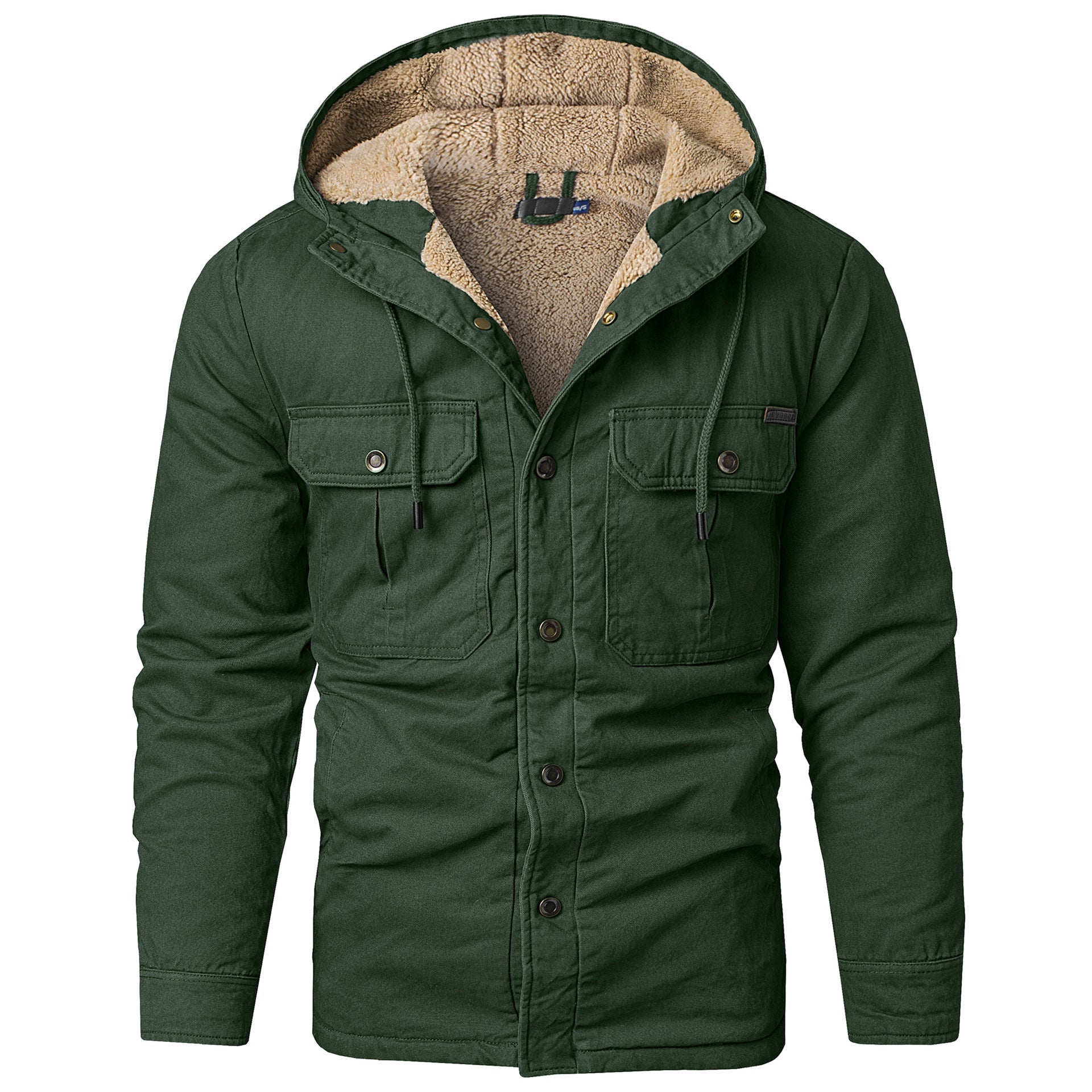 Victor – plüschige und warme winterjacke für herren